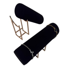 High Quality Wrist <b>Watch</b> Bracelet Bangle Organizer Custom Velvet Jewelry Bangle Bracelet <b>Watch</b> Chain Display Holder - Product Image 5