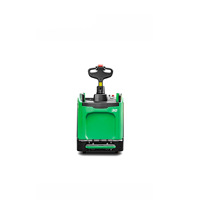 Forklift Elektrik Stand-On Otomatis Penuh 15 Ton dengan Garpu Hidrolik Ganda dan Pusat Beban 550mm