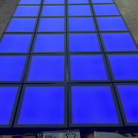 Super Grid Games LED Dance Floor Lava Jumping Amusement Park Jeux interactifs pour enfants et adultes Activation Vloer