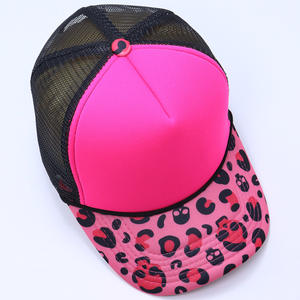 Casquette de baseball personnalisée avec logo imprimé sur toute la surface, pour adultes, sports de plein air, publicitaire, à visière incurvée, en maille, style camionneur - Product Image 4