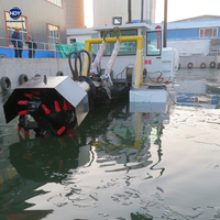 Draga de succión cortadora HYD de 6 pulgadas CSD150 con motor, caja de cambios y bomba para uso en ríos y mares