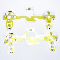 SYYTECH 1.0 2.0 JDS-001 JDS-011 Film conducteur pour PS4 contrôleur clavier câble flexible jaune pièces de réparation remplacement