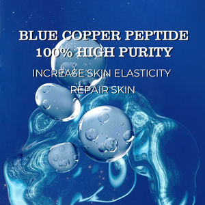 Private Label blu rame Peptide prodotti per la cura della pelle Anti invecchiamento rughe ridurre le linee sottili Lifting siero viso per la cura del viso - Product Image 2