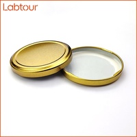 Bouchon à vis en fer blanc de haute qualité pour bouteilles et bocaux de 63 mm, qualité alimentaire, pour boissons en conserve, couleur et taille personnalisables, directement de l'usine