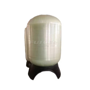 Filtre à média 2054 1252 FRP <span class=keywords><strong>adoucisseur</strong></span> avec trou en dôme / ouverture de tuyau inférieure pour l'industrie du traitement de l'eau - Product Image 4