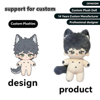 Peluche Anime Personnages en Peluche Personnalisés Jouets en Peluche Animaux en Peluche Jouets Doux Peluches Personnalisées Fabricant OEM ODM Vente en Gros