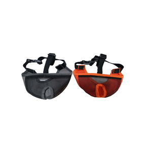 Nueva malla transpirable hocico corto mascota perro bozal ajustable Bulldog Pug boca bozal <span class=keywords><strong>Mas</strong></span> al por mayor - Product Image 3