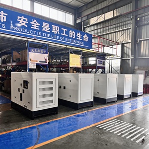 เครื่องกำเนิดไฟฟ้าแบบระบายความร้อนด้วยน้ำ 20kVA สตาร์ทด้วยระบบไฟฟ้า ความถี่ 60Hz แบบเงียบ - Product Image 2
