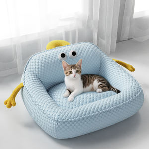 Oem Odm Custom Goedkope Verkoelende Hond Kat Traagschuim Bedden Hond Slaapbedden Waterdichte Verwijderbare Hoes - Product Image 2