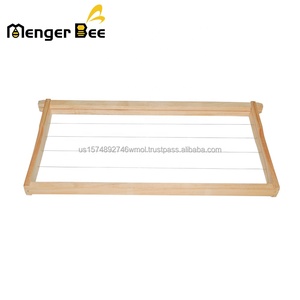 Nouvelles rames de ruche Langstroth profondes et moyennes avec fil en acier inoxydable et pin de Nouvelle-Zélande - Product Image 6