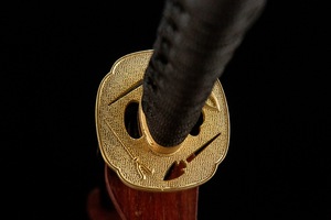 ดาบซามูไรสั้นลายเมฆ 78 ซม. ทำมือจากหลงเฉวียน เหล็ก T10 ชุบด้วยดินเหนียว  ดาบมิงเชะ วาคิซาชิ งานฝีมือระดับไฮเอนด์ ของขวัญ ของสะสม ของประกอบฉากคอสเพลย์ - Product Image 6