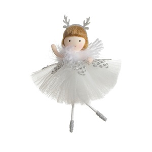 Ornements suspendus Fille Ange de Noël 2026, Pendentifs Poupées Ange pour Arbre de Noël, pour Fêtes de Noël et Nouvel An - Product Image 6
