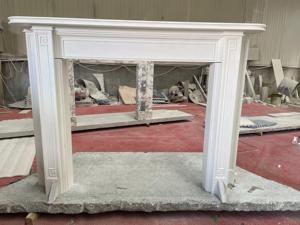 Personalizado bege calcário lareira Frame da fábrica China para projetos interiores - Product Image 3