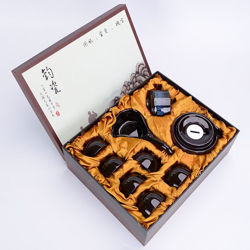 中国茶器 セット 　セラミックカンフーティーセット Amazon.co.jp: セラミックポット 中国磁器 パンダの軽飲茶