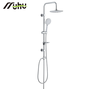 Colonna Doccia Regolabile con Effetto Pioggia, Set Completo da Bagno con Montaggio a Parete in Acciaio Inox 304 - Product Image 4
