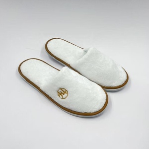 <span class=keywords><strong>Ospedale</strong></span> pantofole monouso <span class=keywords><strong>per</strong></span> pazienti VIP comodo Vamp di lino con Logo personalizzato Anti-Skid in gomma Sole materiale morbido - Product Image 1