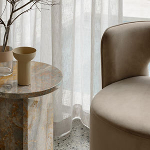 ผ้าม่านเนื้อผ้าลินินและม่านแขวนให้ความอบอุ่นสำหรับบ้านตามสั่ง - Product Image 4