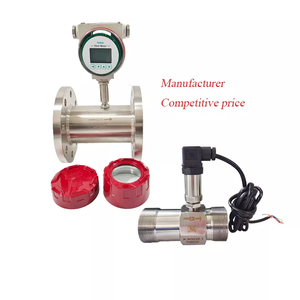 DN25 chính xác vệ sinh sữa dòng Turbine mét lưu lượng kế chất lỏng - Product Image 3