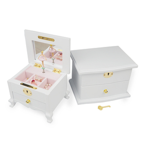 Joyero musical personalizado con manivela con características de bailarina, potencia de juego mecánico y <span class=keywords><strong>canciones</strong></span> personalizadas - Product Image 1