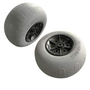 YONK <span class=keywords><strong>12</strong></span>인치 비치 휠 공기 주입식 벌룬 휠 카약 카트용 PU 타이어 - Product Image 1