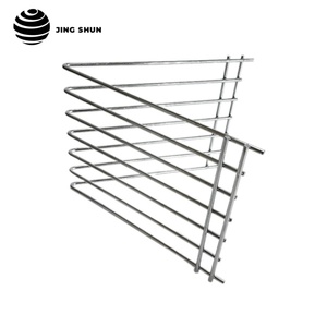 Étagère carrée multifonctionnelle Jingshun de haute qualité en métal chromé à <span class=keywords><strong>double</strong></span> niveau, 6 fentes, revêtement noir, gain de place - Product Image 6