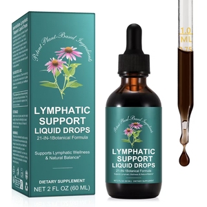 AcentaLabs Gouttes Liquides de Soutien Lymphatique Formule Botanique 21-en-1 60ML Complément Alimentaire Soutien Immunitaire Naturel - Product Image 2