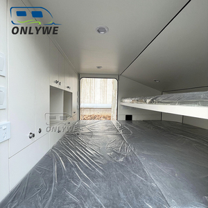 Onlywe tuyệt vời cách nhiệt cắm trại Caravan du lịch Trailer nhỏ Trailer Cắm Trại Cắm trại Trailer nhà với nhà vệ sinh - Product Image 4