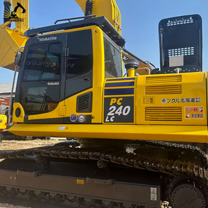 Excavadora usada de tamaño mediano con excelente visibilidad y buen funcionamiento Komatsu PC240 para construcción en general - Product Image 2