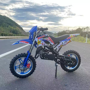 Petite <span class=keywords><strong>Moto</strong></span> Tout-Terrain 49cc Deux-Temps à Amortisseur Inversé et Grandes Roues, <span class=keywords><strong>Mini</strong></span> <span class=keywords><strong>Moto</strong></span> à Essence pour Enfants et Adultes - Product Image 6