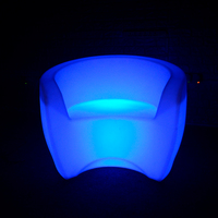 Kursi Sofa LED Bar Hotel dengan Lampu Penerangan untuk Pesta Pernikahan, Kursi Sofa Ruang Tamu Berlampu, Furnitur Luar Ruangan Tahan Air