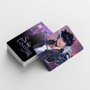 Cartes <span class=keywords><strong>photo</strong></span> souvenir <span class=keywords><strong>d</strong></span>'<span class=keywords><strong>anniversaire</strong></span> <span class=keywords><strong>d</strong></span>'anime personnalisées, autocollants imprimés, cartes Lomo bidimensionnelles, cartes de vœux en papier couché - Product Image 3