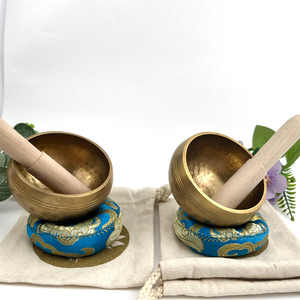 批发高品质套装尼泊尔佛教歌唱碗治疗冥想和瑜伽 - Product Image 2