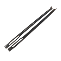 Kit carrosserie jupes latérales en fibre de carbone améliorées pour BMW Série 4 G26, kit d'amélioration léger pour les bords latéraux de la voiture, outils automobiles