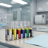 Limes endodontiques manuelles en acier inoxydable de haute qualité, certifiées ISO13485/CE, pour le traitement des canaux radiculaires