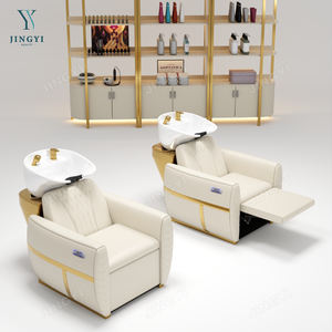 Style européen Salon lavage cheveux équipement lavabo bol shampooing chaise canapé Spa tête Massage shampooing Station électrique - Product Image 1