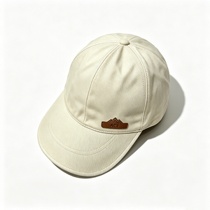 Unisex Soft Cotton Common Dad Hat Custom ACE <b>Mountain</b> Leather Patch Dad <b>Cap</b> Outdoor UV Protection Unstructured Letter - Product Image 3