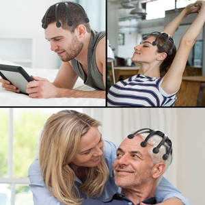 Masseur électrique pour la tête, masseur du cuir chevelu japonais, masseur en forme de pieuvre pour la relaxation de la tête et le soulagement du stress - Product Image 5