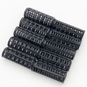 Ensemble 10 petits clips en plastique sans chaleur magique bigoudi à cheveux rouleaux bricolage outil de <span class=keywords><strong>coiffure</strong></span> pour boucles paresseuses outil de <span class=keywords><strong>coiffure</strong></span> froid - Product Image 4