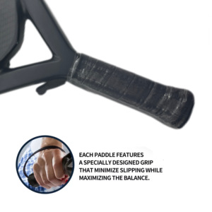 Paletas de Pádel Profesionales de Alta Calidad con Diseño de Logo Personalizado 3K de Fábrica, Raquetas de Pádel Compatibles con Babolat Bola Padel - Product Image 5