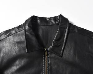Veste en <span class=keywords><strong>cuir</strong></span> PU pour hommes, marque privée OEM, livraison directe - Product Image 3
