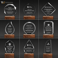 Plaque de récompense personnalisée en acrylique durable et imperméable, pour la reconnaissance des employés, les réalisations d'entreprise, les commémorations, personnalisable