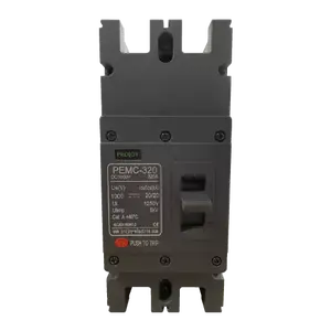 Disjoncteur de puissance 1000VDC 2P 320A approuvé par les États-Unis disjoncteur CC à distance MCCB pour équipement électrique miniature