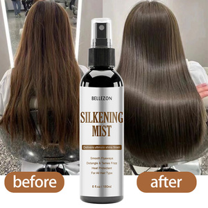 Bellezon 180ml <span class=keywords><strong>Spray</strong></span> Capillaire Effet Soie Brillance et Lissage, Anti-Frizz, Démêlant, Protection Thermique, Brume Capillaire Lissante - Product Image 2