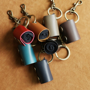 Creative leather eyeglasses <b>cloth</b> storage bag, Korean style, simple eyeglasses <b>cloth</b> case with eyeglasses <b>cloth</b>, portable - Product Image 4