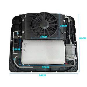 Điện trên mái nhà phổ climatiseur 24V Aire acondicionado Para camion 12V điều hòa không khí cho máy kéo - Product Image 5