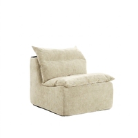 Sofá Modular Convertible Moderno, Sillón con Respaldo, Totalmente Comprimido, Ecológico, Sofá Cama para Apartamento, Sala de Estar, Hotel