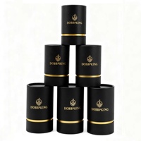 Kemasan Kosmetik Modern Ramah Lingkungan Kotak Tabung Kertas Silinder Cetak Kustom untuk Botol Parfum dan Kemasan Eyeliner