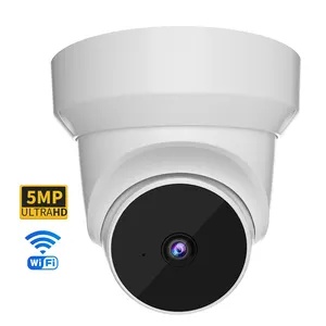 V380 Home Security System 5mp Draadloze Wifi Dome Camera Automatische Nachtzicht Ptz Ondersteboven Installatie Cctv Ip Camera