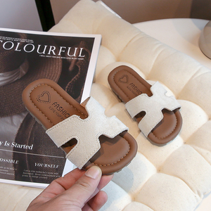 Ciabatte per ragazze sandali da spiaggia estivi di nuovo stile scarpe comode essenziali per <span class=keywords><strong>bambini</strong></span> - Product Image 3