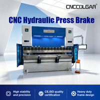 Presse plieuse CNC Colgar DA53TX 175T3200 6+1 axes entièrement automatique, certifiée CE, plieuse de métal bleue et blanche